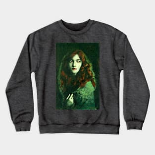 Vintage Gothic Femme Fatale Vampire Crewneck Sweatshirt